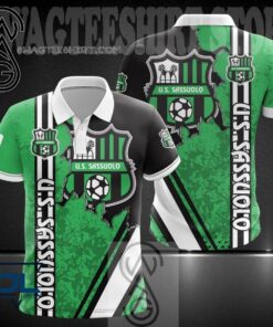Us Sassuolo Calcio Special Style Black Green Aloha Shirt Best Hawaiian Outfit For Fans
