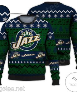 Utah Jazz Green Ugly Christmas Sweater For Fans