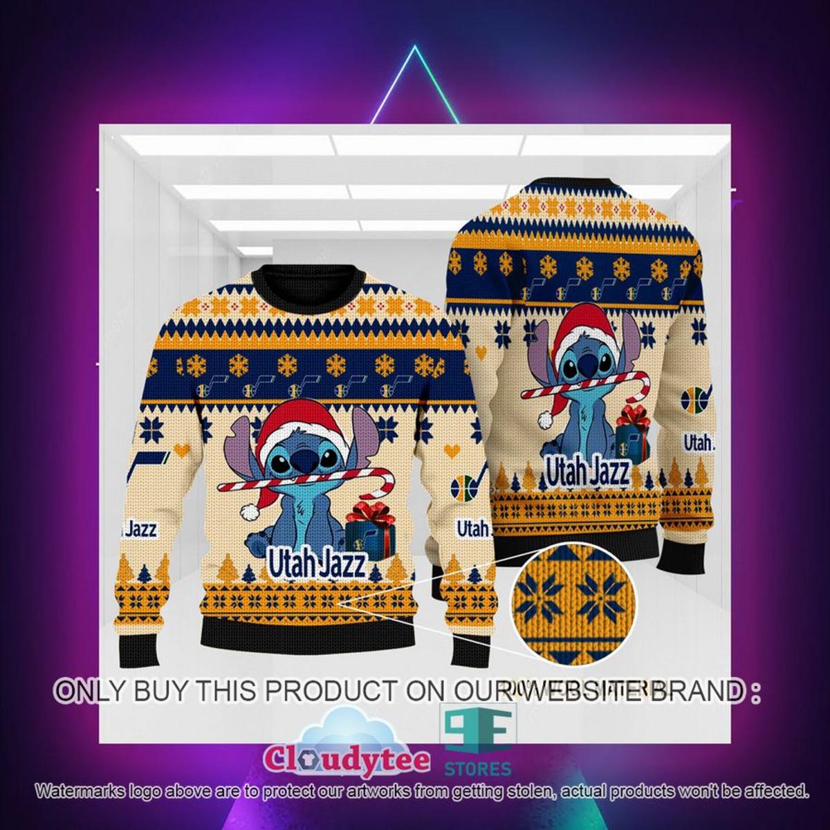 Utah Jazz Rick And Morty Best Funny Christmas Sweater