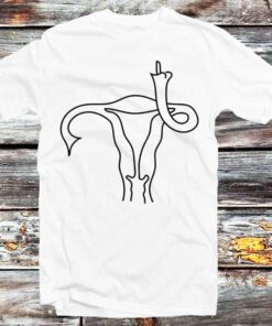 Uterus Finger Feminist T-shirt Feminism Women’s Rights Shirt