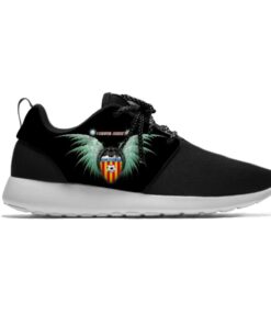 Valencia Cf Black Running Shoes For Fans