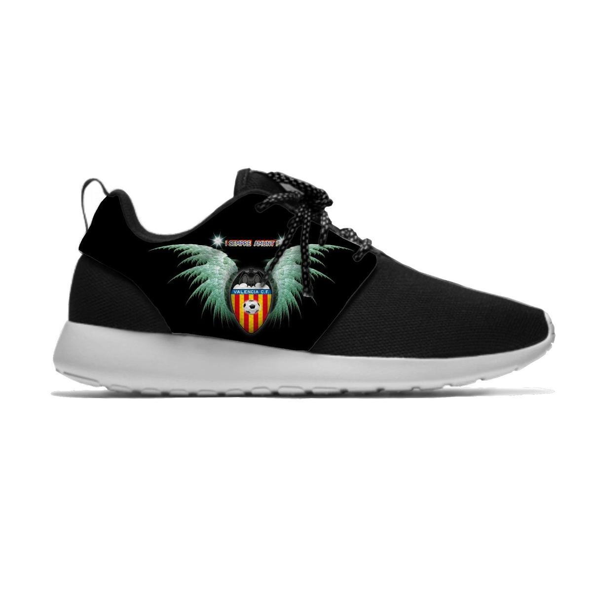 Valencia Cf Black Running Shoes For Fans