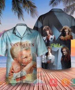 Van Halen 1984 Album Hawaiian Shirt Gifts Idea Gifts For Fans