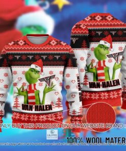 Van Halen The Grinch Funny Ugly Christmas Sweater