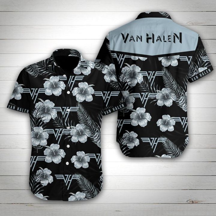 Van Halen Best Collection Vintage Hawaiian Shirts Funny Gift For Fans