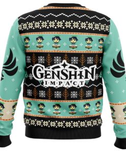 Venti Genshin Impact Funny Ugly Christmas Sweater