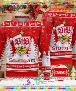 Vfb Stuttgart Red Ugly Christmas Sweater For Men And Women 1