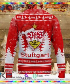 Vfb Stuttgart Red Ugly Christmas Sweater For Men And Women 3