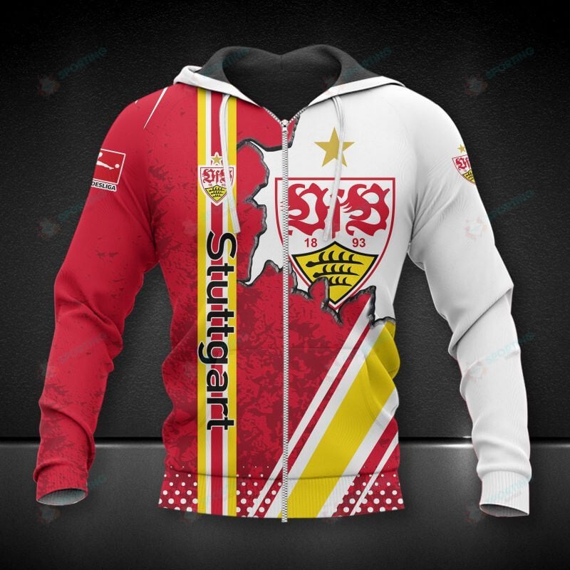 Vfb Stuttgart Limited Edition Zip Hoodie Best Gift For Fans