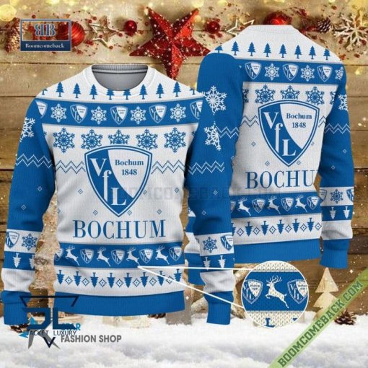 Vfl Wolfsburg Ugly Christmas Sweater Best Gift For Fans