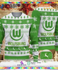 Vfl Wolfsburg Ugly Christmas Sweater Best Gift For Fans