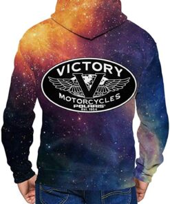 Victory Motorcycles Star Night Zip Up Hoodie Mix Colour 2