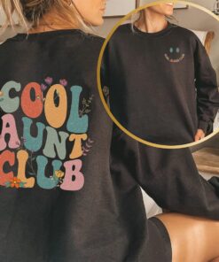 Vintage Style Cool Aunts Club Floral T-shirt Best Gifts