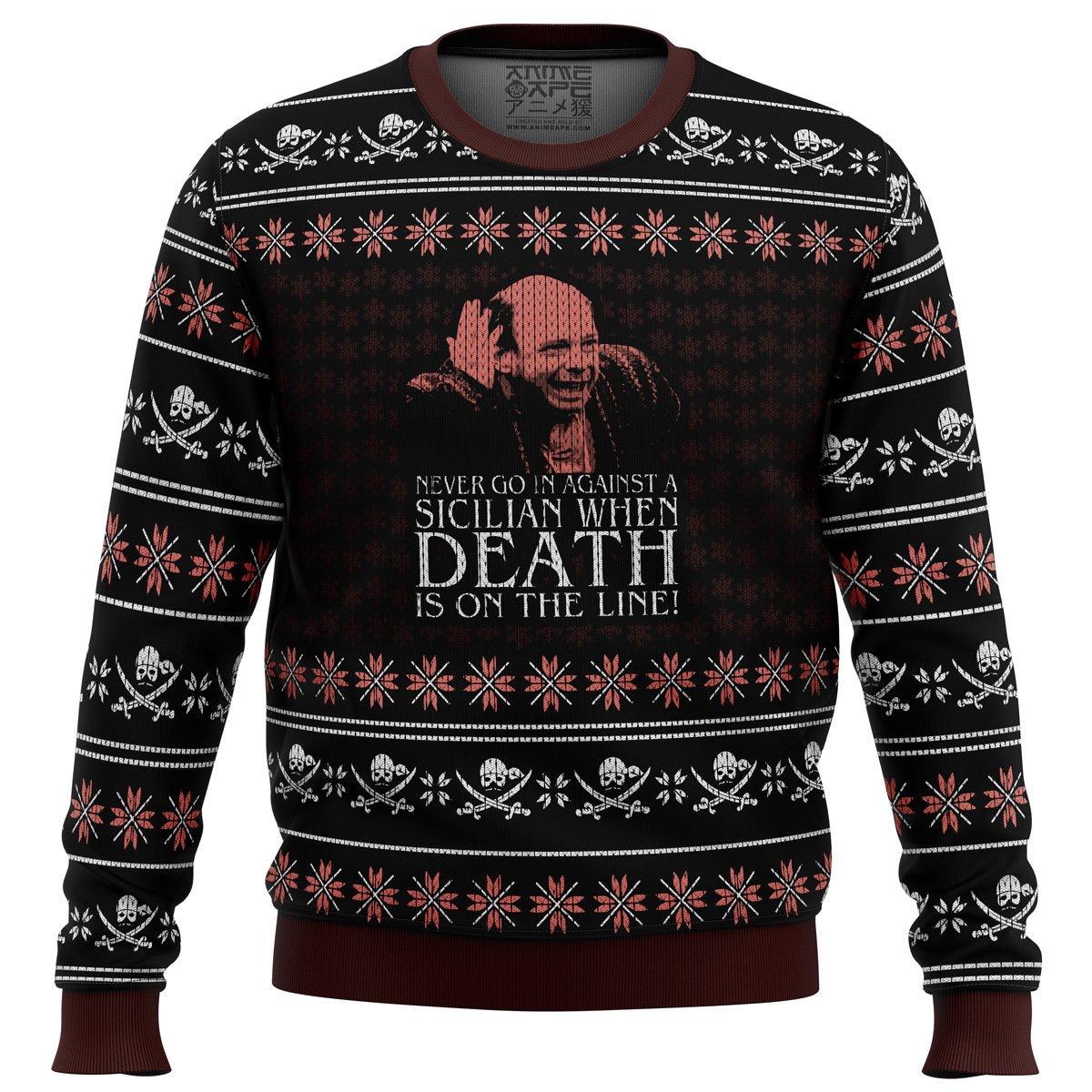 Vizzini The Princess Bride Funny Saying Ugly Christmas Sweater Gift For Fans