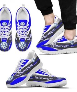 Volkswagen Blue Running Shoes For Fans