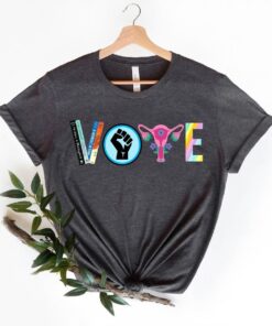 Vote Vintage T-shirt For Reproductive Rights Lgbtq Banned Books Shirt