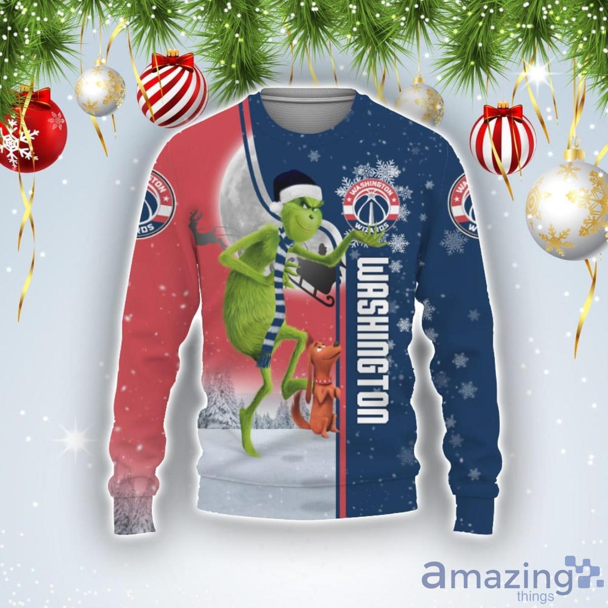 Washington Wizards Red Best Ugly Christmas Sweater