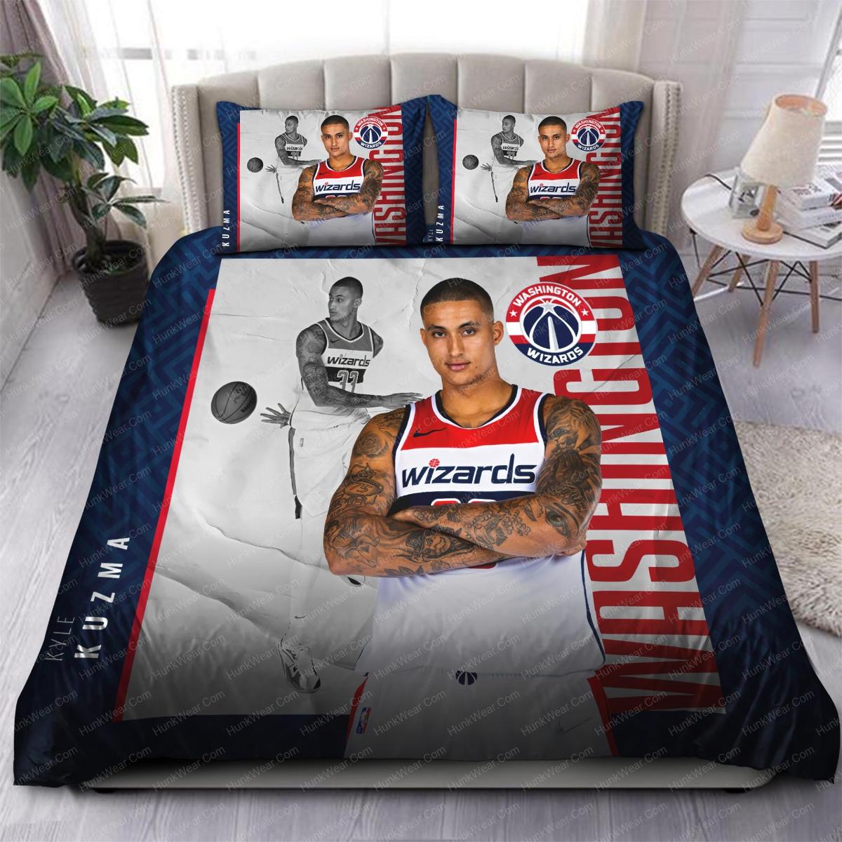 Washington Wizards Black Logo Doona Cover