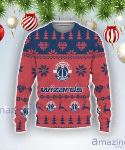 Washington Wizards Red Best Ugly Christmas Sweater