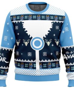 Waterbenders Water Tribe Avatar Xmas Sweater 1