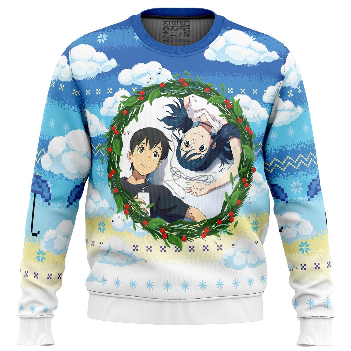 Hu Tao Genshin Impact Christmas Sweater For Men And Women