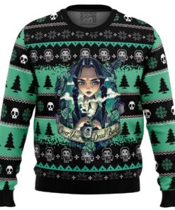 Wednesday Addams Christmas Sweatshirt 1