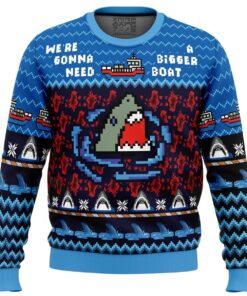 Jaws Christmas Sweater For Men And Women