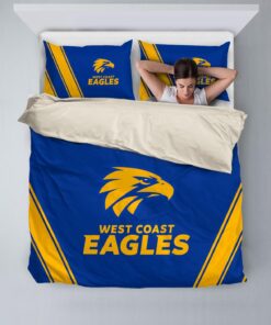 West Coast Eagles Bedding Set Gift For Fans