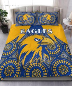 West Coast Eagles Bedding Set Gift For Fans