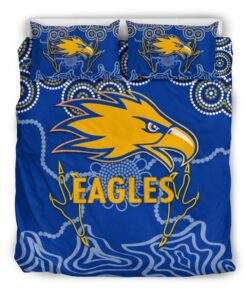 West Coast Eagles Bedding Set Gift For Fans 32154