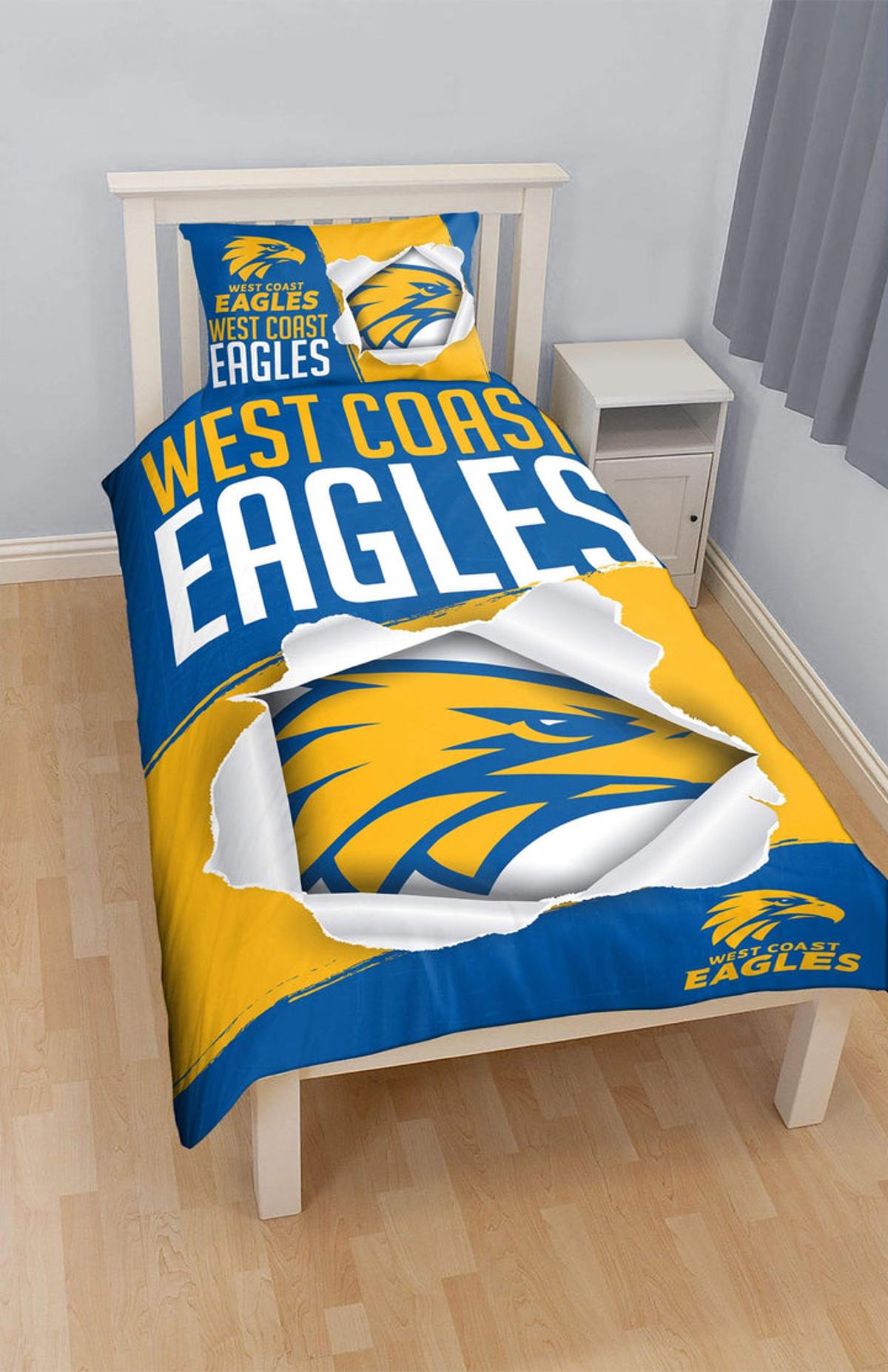 Geelong Cats White Indigenous Doona Cover