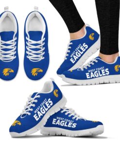 West Coast Eagles Blue Running Shoes Gift
