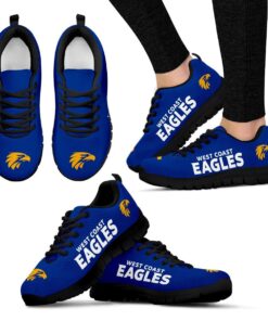 West Coast Eagles Blue Running Shoes Gift