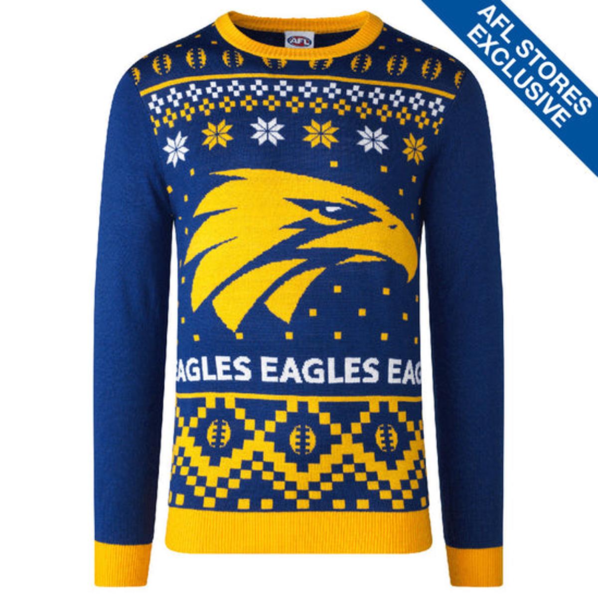 West Coast Eagles Ugly Christmas Sweater For Mens And Women