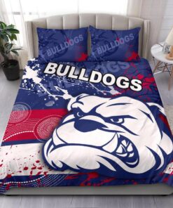 Western Bulldogs Bedding Set Gift For Fans