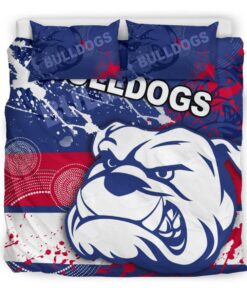 Western Bulldogs Bedding Set Gift For Fans 4