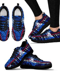 Western Bulldogs Black Blue Running Shoes Best Gift 3