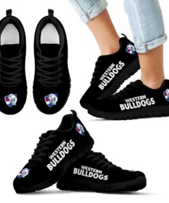 Western Bulldogs Black Running Shoes Gift 3