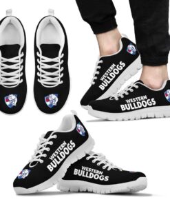 Western Bulldogs Black Running Shoes Gift 5