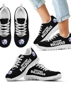 Western Bulldogs Black Running Shoes Gift 6