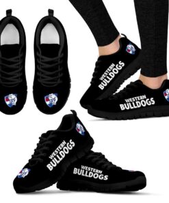 Western Bulldogs Black Running Shoes Gift 7