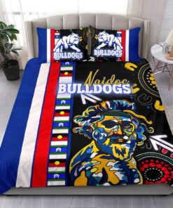 Western Bulldogs Custom Name Indigenous Doona Cover