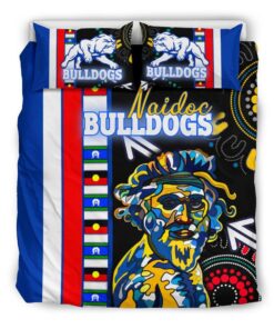 Western Bulldogs Naidoc Week Indigenous Doona Cover 3