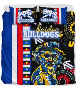 Western Bulldogs Naidoc Week Indigenous Doona Cover 4