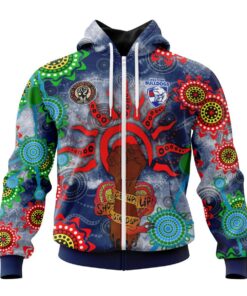 Western Bulldogs Naidoc Week Zip Up Hoodie Best Gift For Fans 1