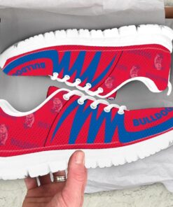 Western Bulldogs Red Blue Running Shoes Gift