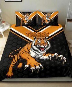 Wests Tigers Black Duvet Covers Gifts For Lovers 5