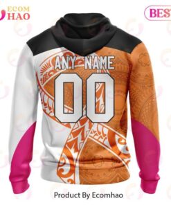 Wests Tigers Custom Name Number Fight Cancer Zip Hoodie Best Gift For Fans