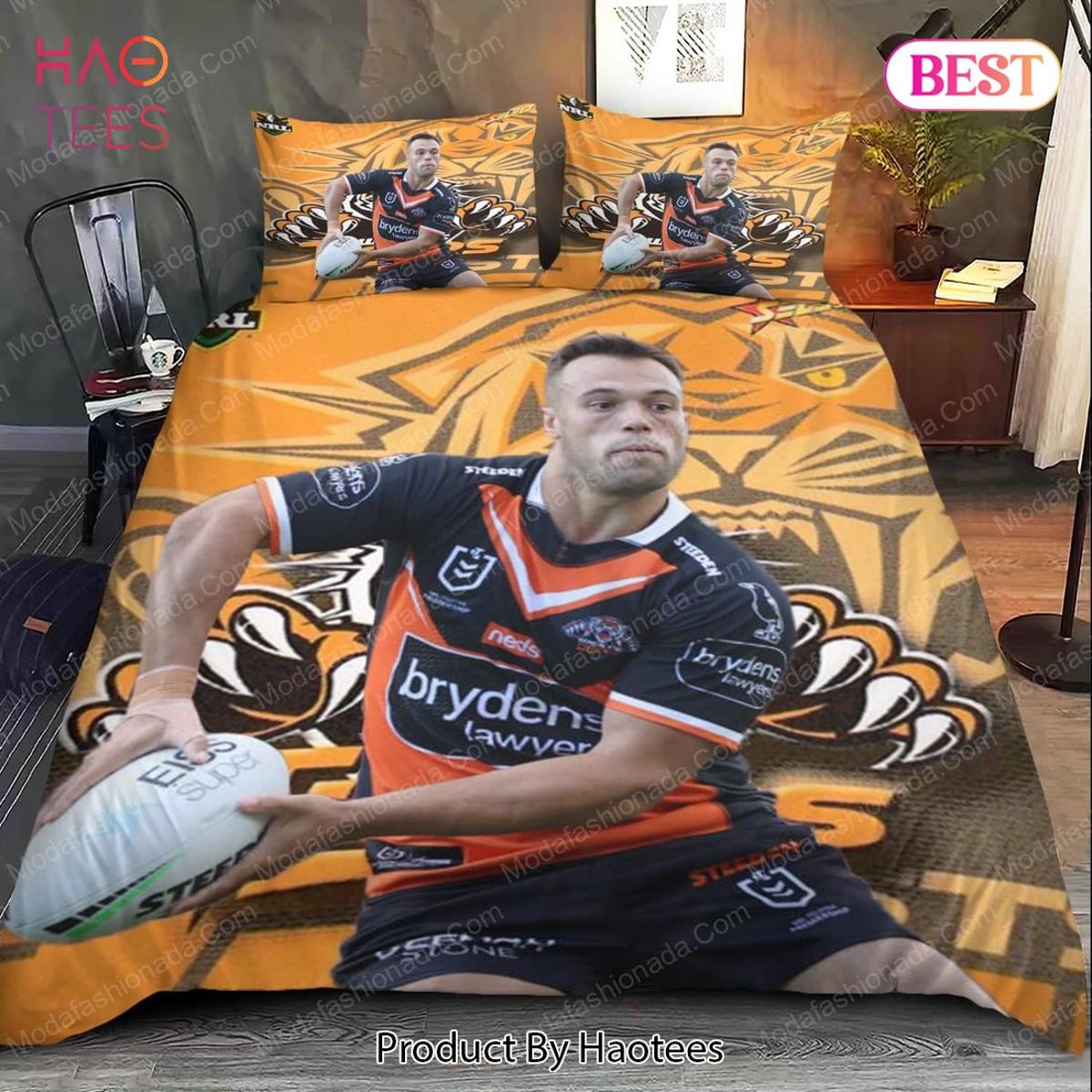 Wests Tigers Orange Black Doona Cover