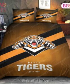 Wests Tigers Orange Black Doona Cover 4